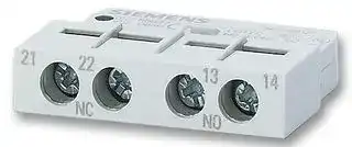 3RV19011E..: Circuit Breaker Accessory, 3RV Motor Starter Protectors, Transverse Auxilary Contact