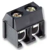 PM5.08/2/90 BLK: Wire-To-Board Terminal Block, 5.08 mm, 2 Ways, 26 AWG, 14 AWG, 2.5 mm², Screw