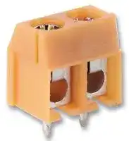 PM5.08/2/90: Wire-To-Board Terminal Block, 5.08 mm, 2 Ways, 26 AWG, 14 AWG, 2.5 mm², Screw
