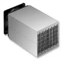 LA 17/200 24V: Fan / Force Cooled Heat Sink, Hollow Fin Aggregate, 0.085 °C/W, 120 mm, 122 mm, 200 mm, 237 m³/h