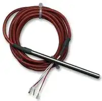 DRG 010632A: RTD Sensor, Heavy Duty Probe, Probe with Leads, Class B, 100 ohm