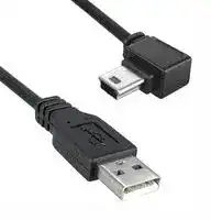 3021094-03: USB CABLE, 2.0 A-MINI B PLUG, 3FT