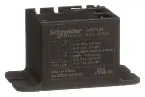 9AS7A24: POWER RELAY, SPDT, 24VAC, 30A, PANEL