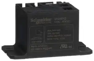 9AS3D12: POWER RELAY, SPST-NO, 12VDC, 30A, PANEL