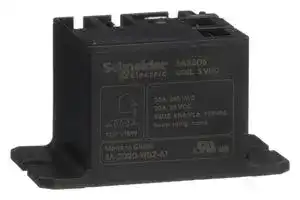 9AS3D5: POWER RELAY, SPST-NO, 5VDC, 30A, PANEL