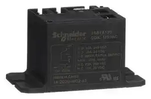 9AS7A120: POWER RELAY, SPDT, 120VAC, 30A, PANEL