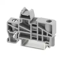 1201442: End Clamp, for Use with NS 32 or NS 35/7.5 Din Rail, Grey, E/UK