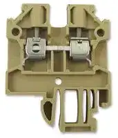 012836 SAK4: DIN Rail Mount Terminal Block, 2 Ways, 22 AWG, 12 AWG, 4 mm², Screw, 28 A