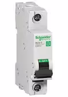 M9F22106: MCB, 1 POLE, 6A, 415VAC/60VDC, DIN RAIL