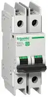 M9F42206: MCB, 2 POLE, 6A, 440VAC, DIN RAIL