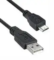 3025035-16: USB CABLE, 2.0 TYPE A-MICRO B PLUG, 16FT