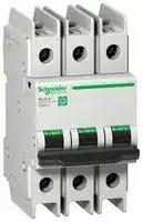 M9F43330: MCB, 3 POLE, 30A, 440VAC, DIN RAIL