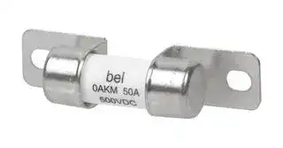 0AKMB9500-BD: 500V-RATED FUSE FOR EV/HEV/ESS APPLICATIONS, 50A, STUD MOUNT WITH OFFSET BLADE 51AK0301