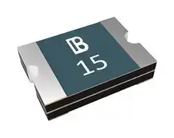 SMD1210B005TF: Resettable Fuse, PPTC, 1210 (3225 Metric), SMD1210 Series, 30 VDC, 50 mA, 150 mA, 1.5 s