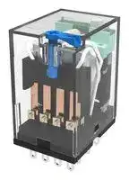 HYE41PN120AC: Power Relay, 4PDT, 120 VAC, 5 A, HYE Series, Socket, Non Latching
