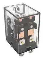 QYE21XXF240AC: Power Relay, DPDT, 240 VAC, 10 A, QYE Series, Socket, Non Latching