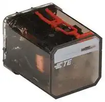 1415546-2: Power Relay, DPDT, 24 VDC, 16 A, RM Series, Socket, Non Latching