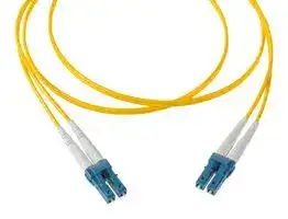 885371501: Fibre Optic Cable, Singlemode, 2 Fibres, LC Duplex to LC Duplex, 1 m