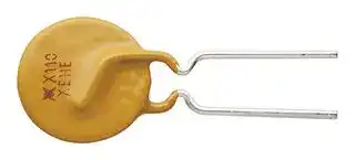 RXEF110K: Resettable Fuse, PPTC, PolySwitch RXEF Series, 72 VDC, 1.1 A, 2.2 A, 8.2 s, Round