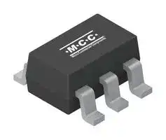BAS70DW-04-TP: Small Signal Schottky Diode, Double Dual Series, 70 V, 70 mA, 1 V, 100 mA, 125 °C