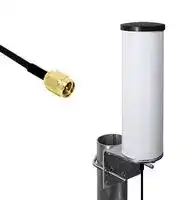 OSCAR40/5M/LL/SMAM/S/S/33: Antenna Compact Omni-directional, Mast or Wall, 800 MHz to 2.7 GHz, 5.5 dBi, Cable 5 m, SMA Male