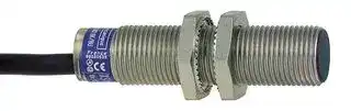 XS1M12AB120: Inductive Proximity Sensor, Cylindrical, OsiSense XS, M18, 2 mm, SPST-NC, 12 to 24 Vdc, Pre-wired