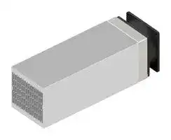 LA V 17 300 230: Fan / Force Cooled Heat Sink, 230 VAC, 0.046 K/W, 120 mm, 122 mm, 300 mm, 160 m³/h, 47 dBA