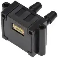 D6F-PH0505AD4: Pressure Sensor, 50 Pa, Digital (I2C), Differential, 3.6 VDC, Dual Radial Barbed