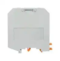 8WH1000-0AN00: DIN Rail Mount Terminal Block, 2 Ways, 6 AWG, 0 AWG, 50 mm², Screw, 150 A