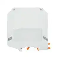 8WH1000-0AQ00: DIN Rail Mount Terminal Block, Grey, 2 Ways, 2 AWG, 0000 AWG, 95 mm², Screw, 232 A