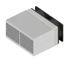LA V 18 150 24: Fan / Force Cooled Heat Sink, 24 VDC, 0.023 K/W, 120 mm, 243 mm, 150 mm, 237 m³/h, 57 dBA