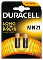 MN21: Battery, Plus Power, 12 V, 23A, Alkaline, 33 mAh, Raised Positive and Flat Negative, 2
