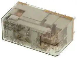 4058570000: General Purpose Relay, RIDER Series, Power, DPDT, 24 VDC, 8 A