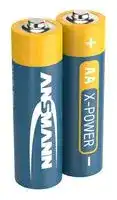5015731: Battery, 1.5 V, AA, Alkaline Manganese Dioxide, 2.95 Ah, Raised Positive and Flat Negative, 2