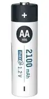 5030991: RECHARGEABLE BATT, NIMH, AA, 1.2V, 2.1AH
