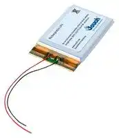 LP102530JU: Rechargeable Battery, 3.7 V, Lithium Ion, 700 mAh, Wire Leads, 1