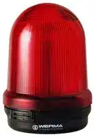 82710075: Beacon, Red, Blinking, 24 VAC/DC, 98 mm x 137 mm, IP65