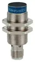 XS1N18PC410DSCV: Inductive Proximity Sensor, Cylindrical, OsiSense XS, M18, 5 mm, PNP-NO/NC, 9 Vdc, Connector