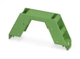 2907172: DIN RAIL HOUSING, UPPER, POLYAMIDE, GRN