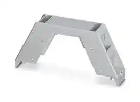 2908469: DIN RAIL HOUSING, UPPER, POLYAMIDE, GREY