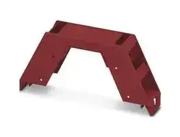 2853365: DIN RAIL HOUSING, UPPER, POLYAMIDE, RED
