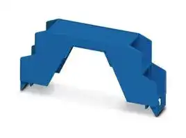 2908948: DIN RAIL HOUSING, UPPER, POLYAMIDE, BLU