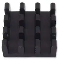 ICK BGA 23 X 23: Heat Sink, For Ball Grid Array, 23 °C/W, BGA, PLCC, 23 mm, 6 mm, 23 mm
