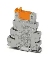 2909521: Power Relay, SPDT, 230 VAC, 10 A, PLC-INTERFACE Series, DIN Rail
