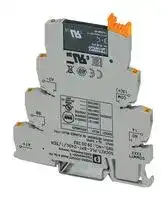 2900358: Solid State Relay, SPST-NO, 100 mA, 48 VDC, DIN Rail, Spring Clamp