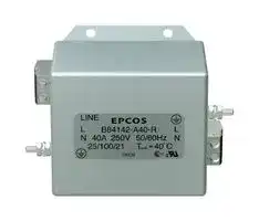 B84142A0010R000: Power Line Filter, General Purpose, 250 V, 10 A, Single Phase, 1 Stage, Chassis Mount