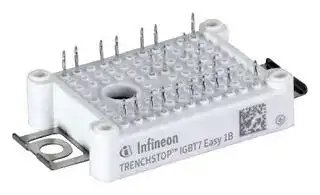 FP25R12W1T7B11BPSA1: IGBT Module, PIM Three Phase Input Rectifier, 25 A, 1.6 V, 175 °C, Module
