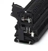 3060527: Fused Terminal Block, Lever, 2 Ways, 4 mm², Screw, 6.3 A