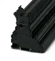 3214368: Fused Terminal Block, Safety Lever, 4 Ways, 4 mm², Screw, 28 A