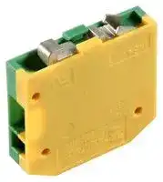 038026 AKE4: DIN Rail Mount Terminal Block, 2 Ways, 22 AWG, 12 AWG, 4 mm², Screw
